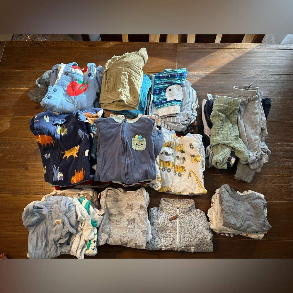 Baby Boy Clothing Bundle, 3-6 Months